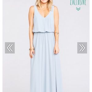 Show Me Your Mumu Kendall Maxi SMALL blue steel